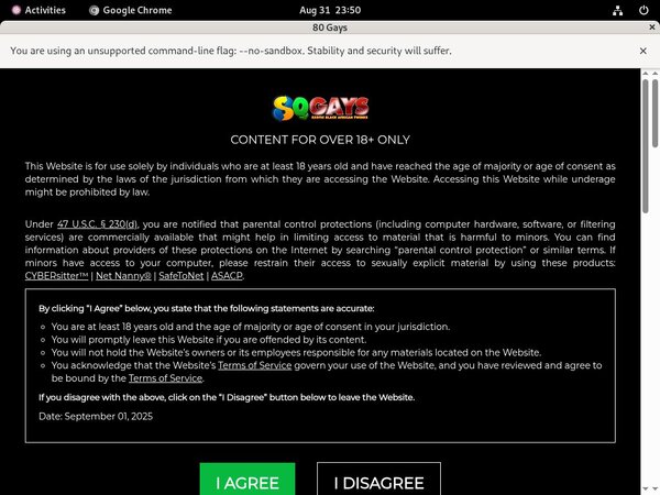 80gays.com Discount Rate