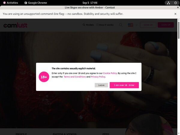 Amber Usaeroticfun Trial Membership Offer