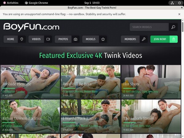Boy Fun Filme