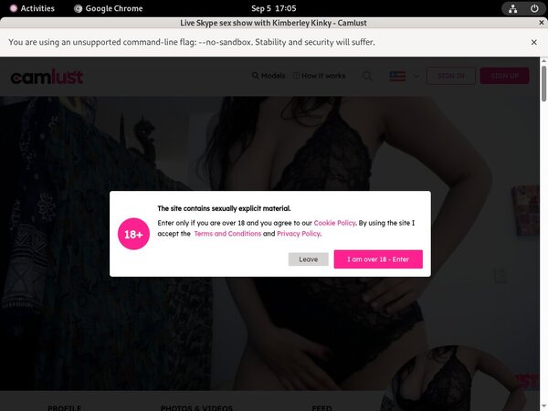Camlust.com User Name Password