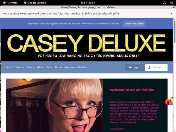 Casey Deluxe Limited Promotion