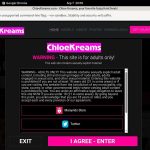 Chloekreams.com Twitter