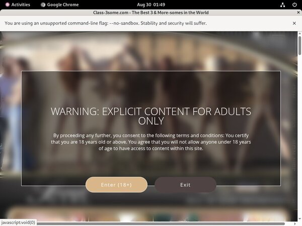 Class-3some.com Free Trial Pass