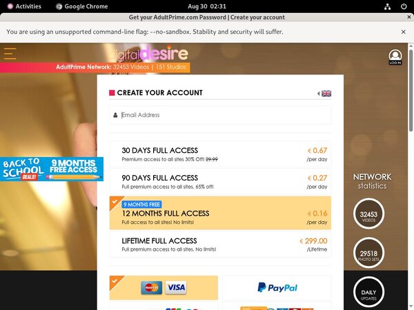 Digital Desire Premium Pass
