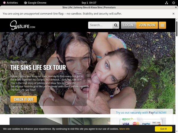 Discount On Sinslife.com