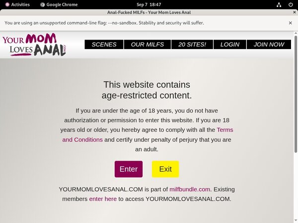 Discount On Yourmomlovesanal.com