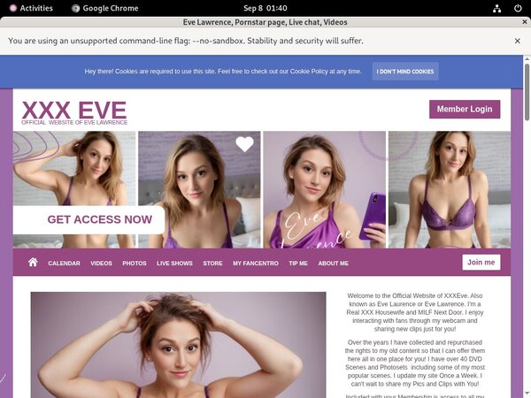 Eve-lawrence.com Premium Account Free