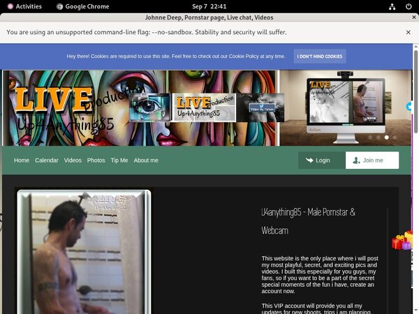 Free Account Of Johnne Deep