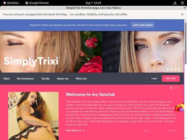 Free Accounts For SimplyTrixi
