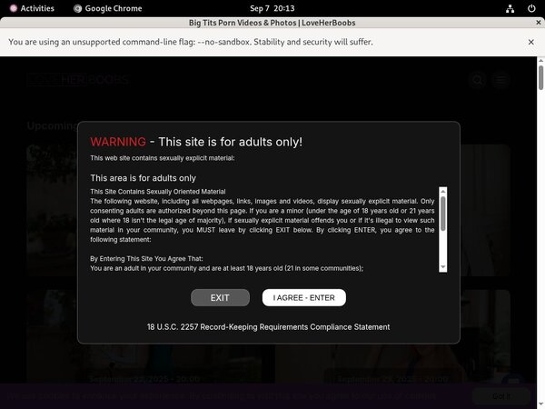 Free Accounts In Loveherboobs.com