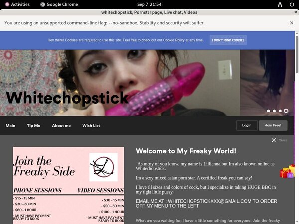 Free Accounts On Whitechopstick