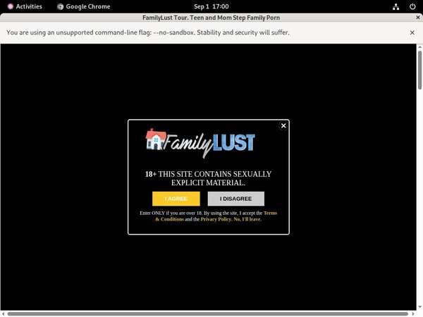 Free Family Lust Trial Offer