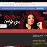 Free Mistress Alexya Discount