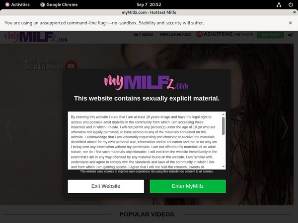 Free Mymilfz.com Membership Account