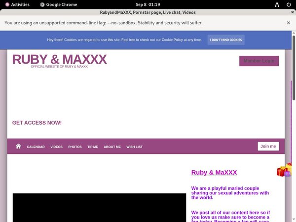 Free Password To RubyandMaXXX