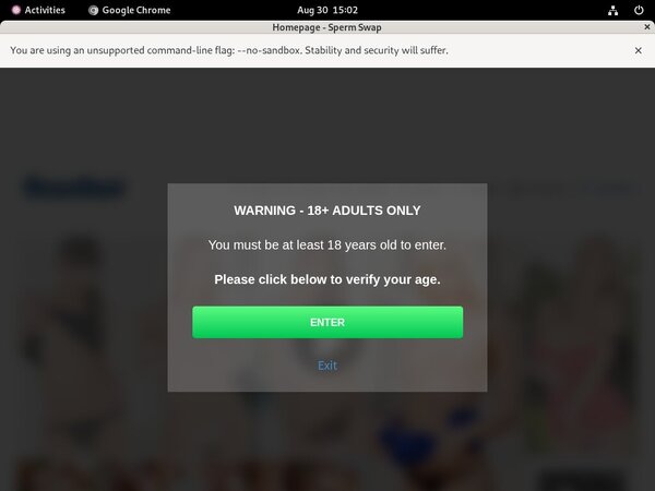 Free Spermswap Logins 2018