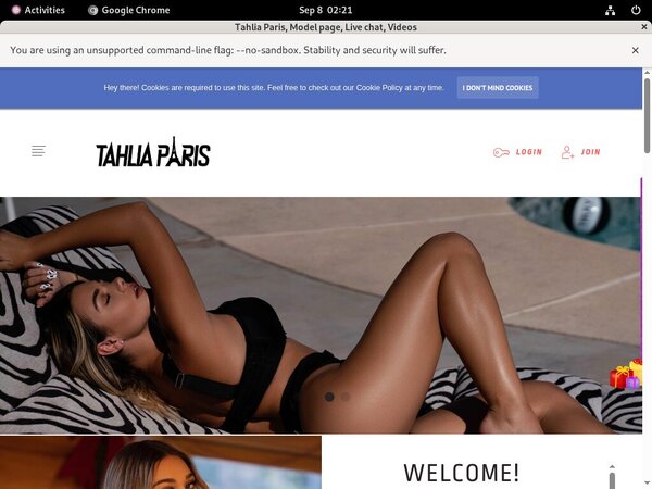 Free Tahliaparis Membership Account