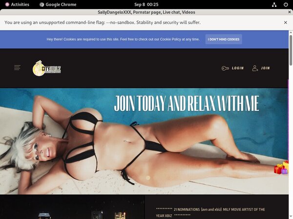 Free Trial Sallydangeloxxx.com