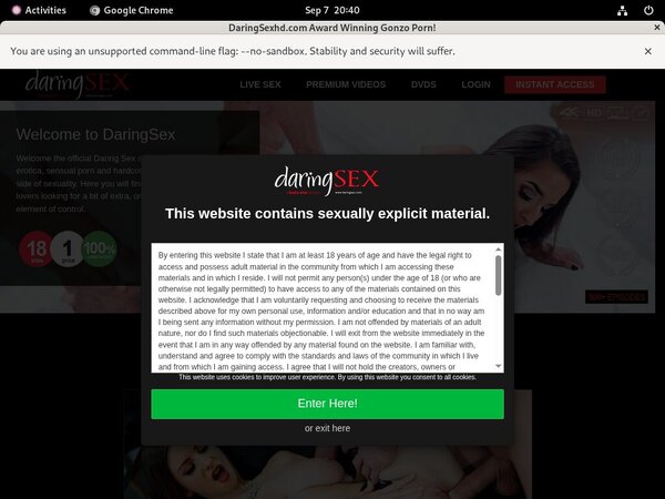 Get Daringsexhd.com Discount Link