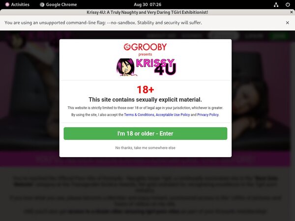 Get Into Krissy4u Free