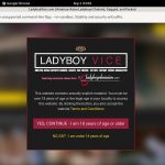 How To Get Ladyboyvice.com Account