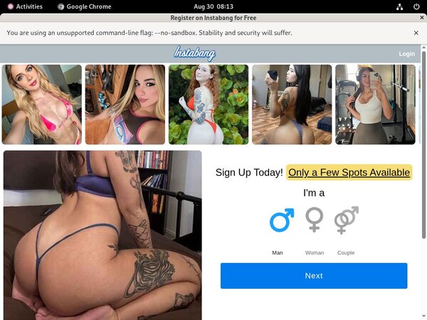 Instabang With Paypal