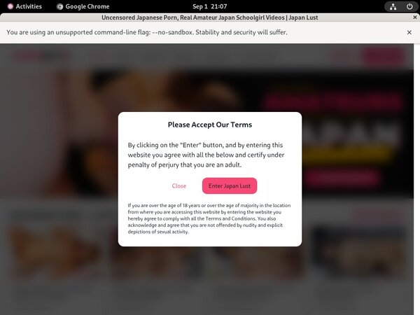 Japan Lust Password And Account