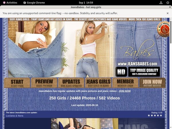 Jeans Babes Daily Accounts
