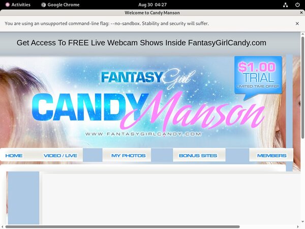 Join Fantasygirlcandy.com
