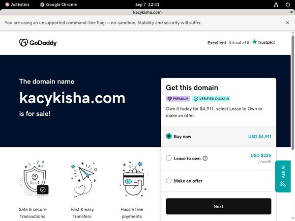 Kacykisha.com Credit Card