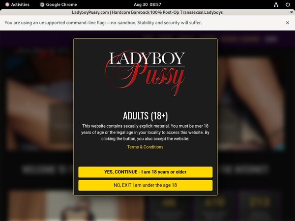 Ladyboy Pussy Password Forum