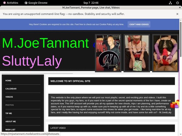 Mjoetannant.modelcentro.com Free Site