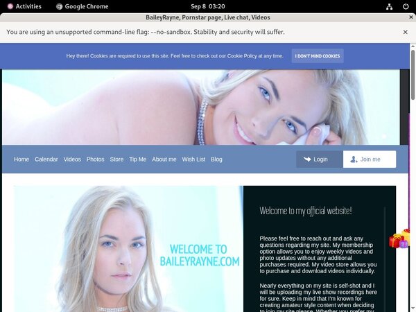 New Free BaileyRayne Account