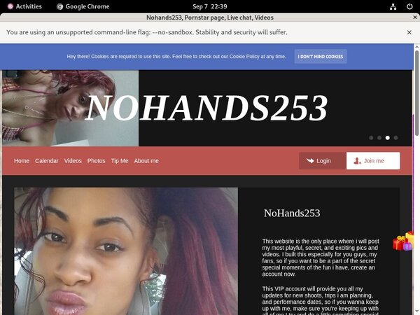 Nohands253.modelcentro.com Online Videos