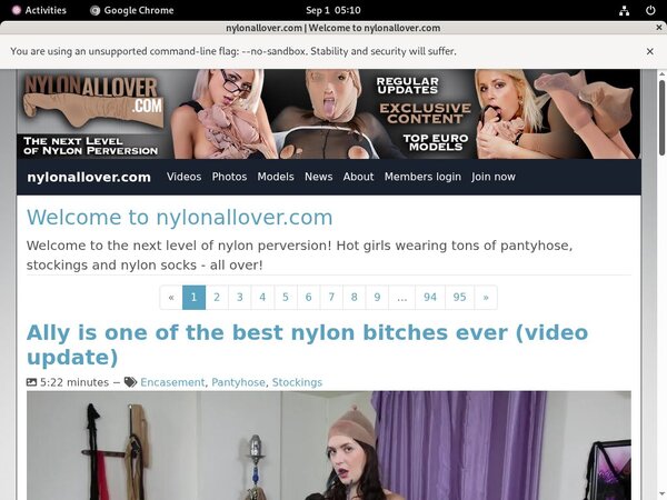 Nylonallover Join Discount