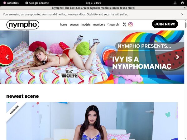 Nympho.com Free Trial Link