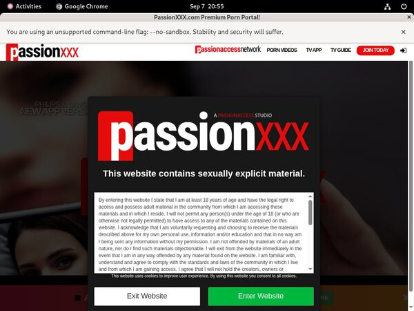 Passion XXX Passwords 2019