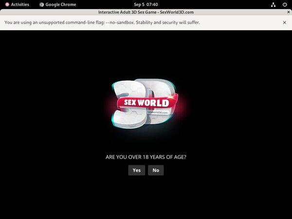 Password To Sex World 3D