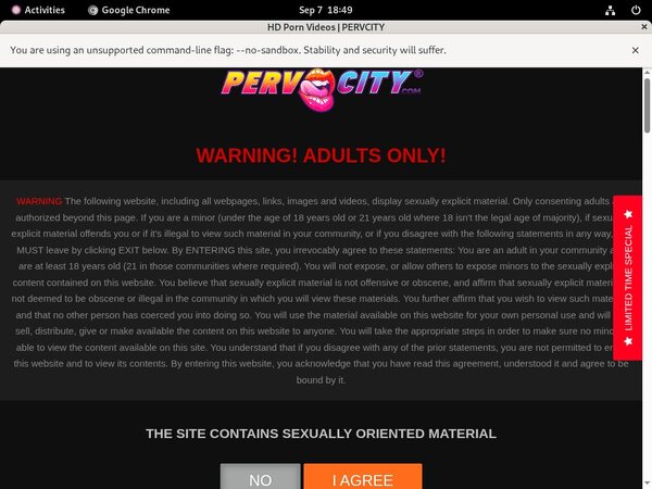 Perv City Free Trial Acc