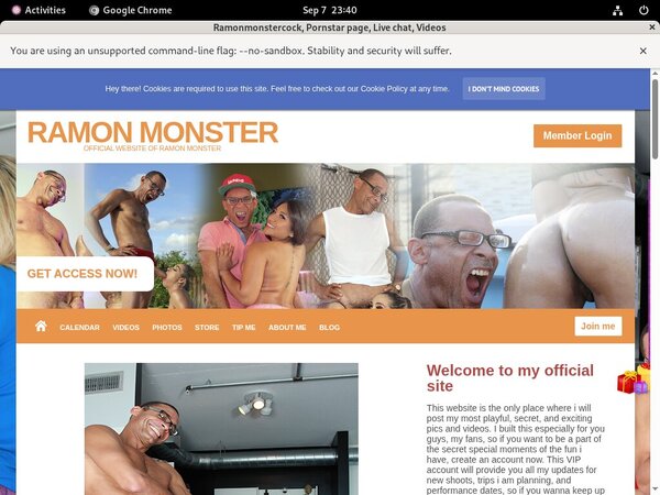 Ramonmonstercock Discount Account