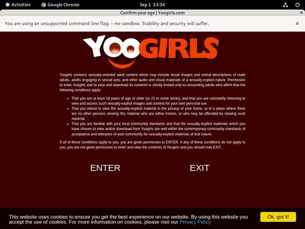 Register For Yoogirls.com
