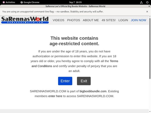 Sarennasworld Account Login