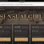 Sensual Girl Member Login