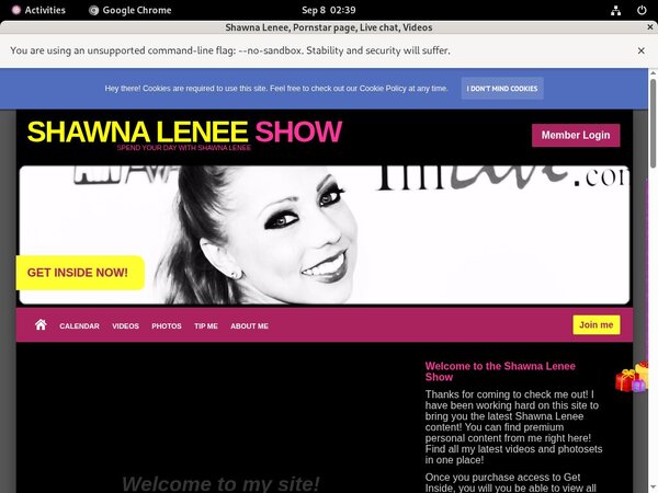 Shawnaleneeshow.modelcentro.com Free Com