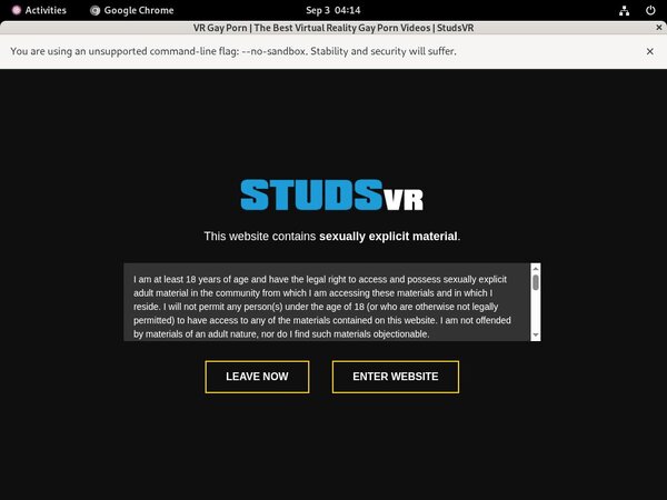 Studs VR Nude Photos