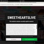 Sweethearts Live Account Information