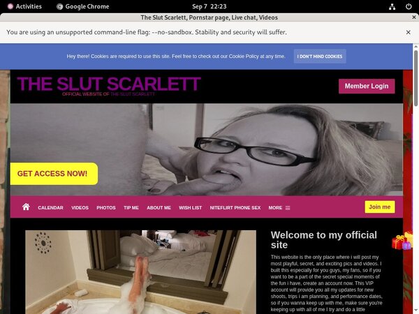 The Slut Scarlett Premium Accounts Free