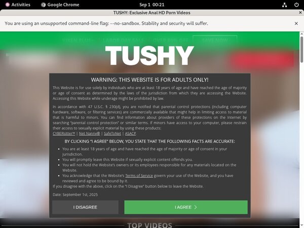Tushy.com Free Trial