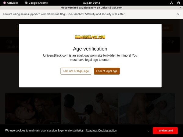 Universblack Using Paypal