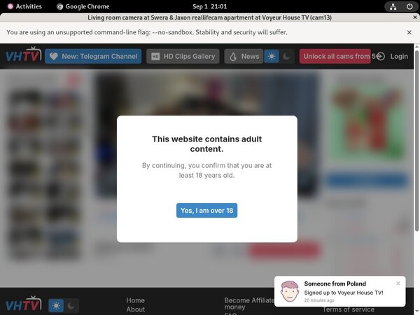 Voyeur-house.tv Accounts And Password